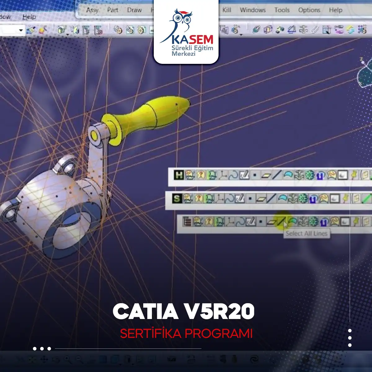 Catia V5R20 Sertifika Programı