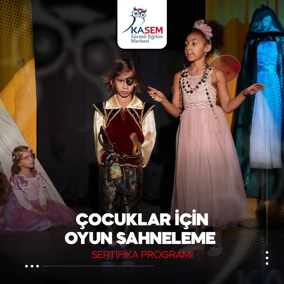 Çocuklar İçin Oyun Sahneleme Sertifika Programı