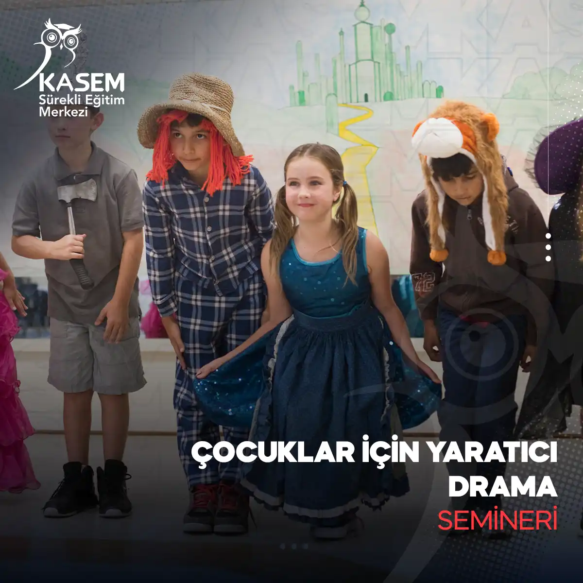 Çocuklar için Yaratıcı Drama Semineri