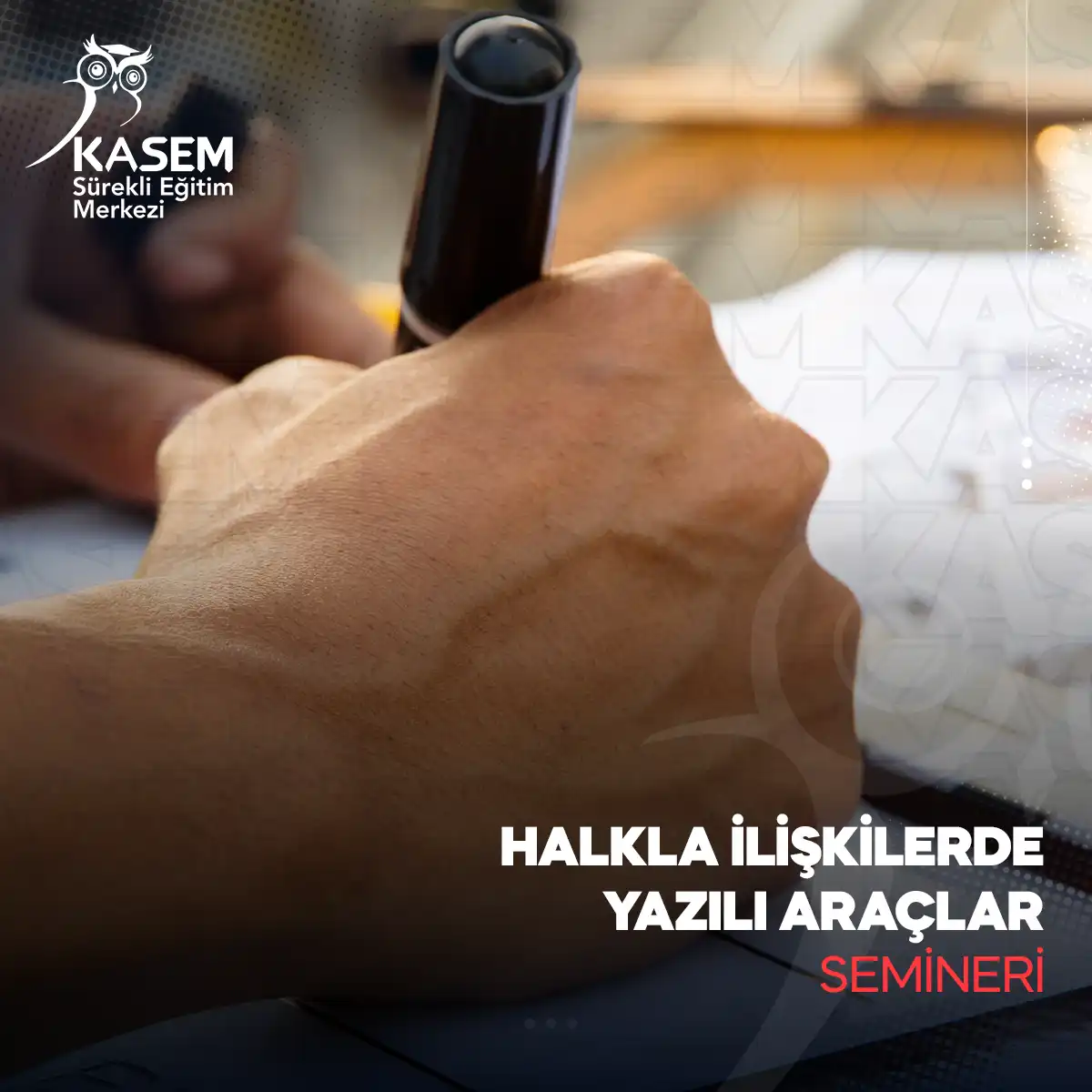 Halkla İlişkilerde Yazılı Araçlar Semineri
