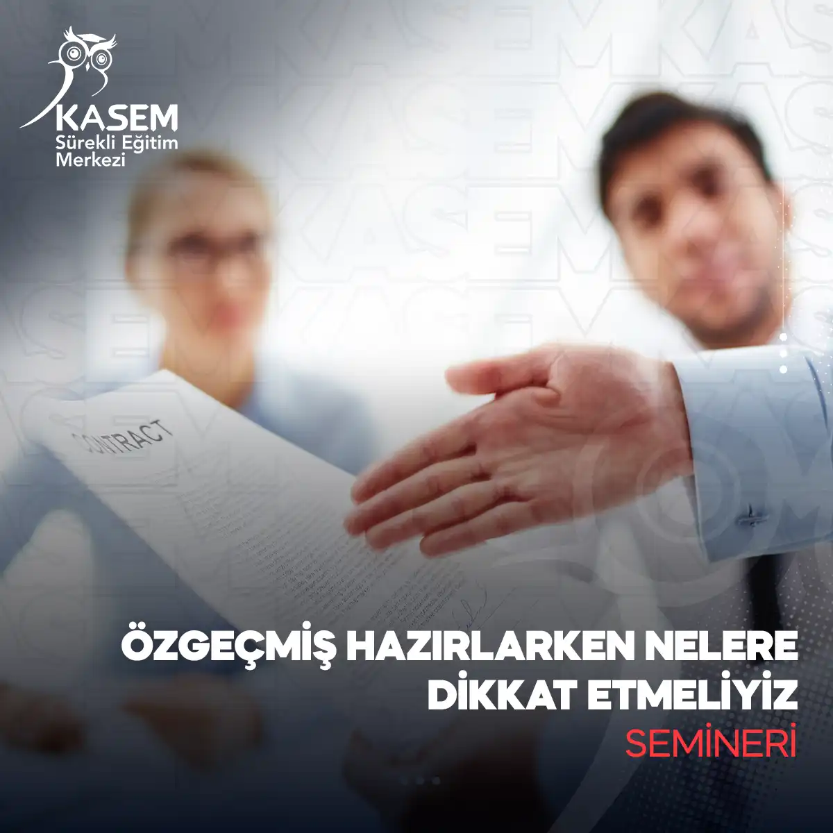 Özgeçmiş Hazırlarken Nelere Dikkat Etmeliyiz Semineri