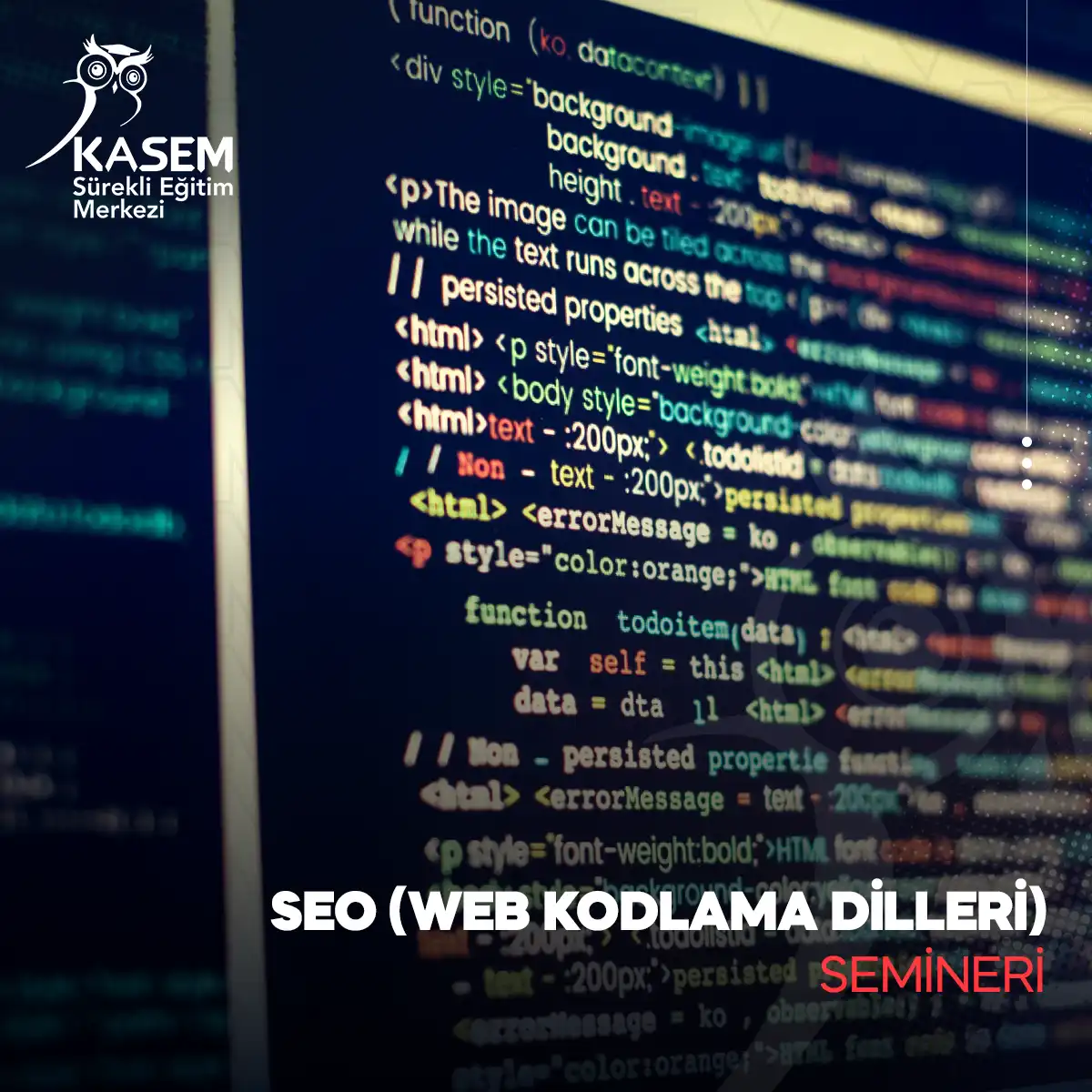 SEO (Web Kodlama Dilleri) Semineri